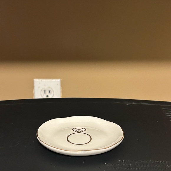 Jewelry Ring Dish with Diamond Design - Picture 7 of 11